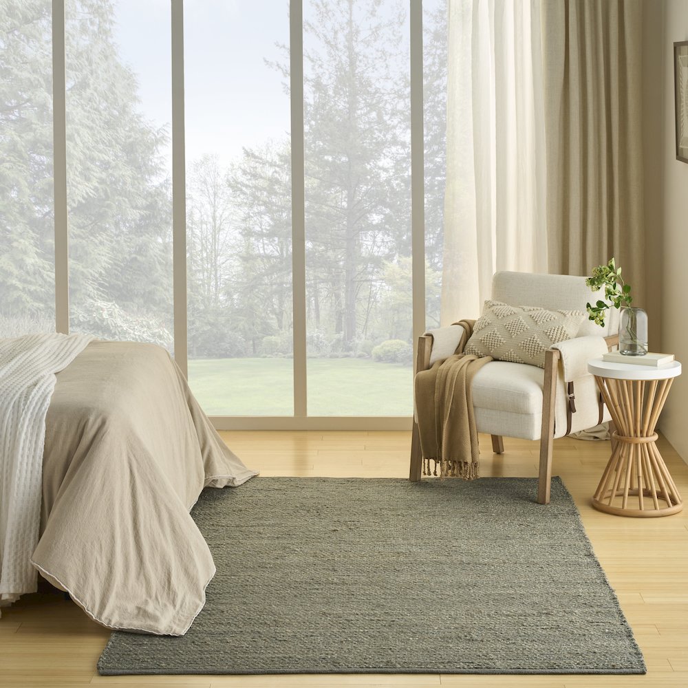 Nourison Home Natural Jute Area Rug. Picture 9