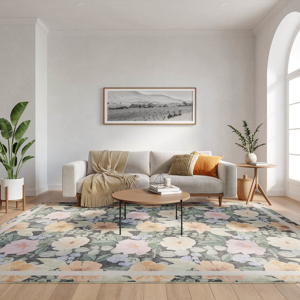 Nourison Home Botanical Washables Area Rug. Picture 2