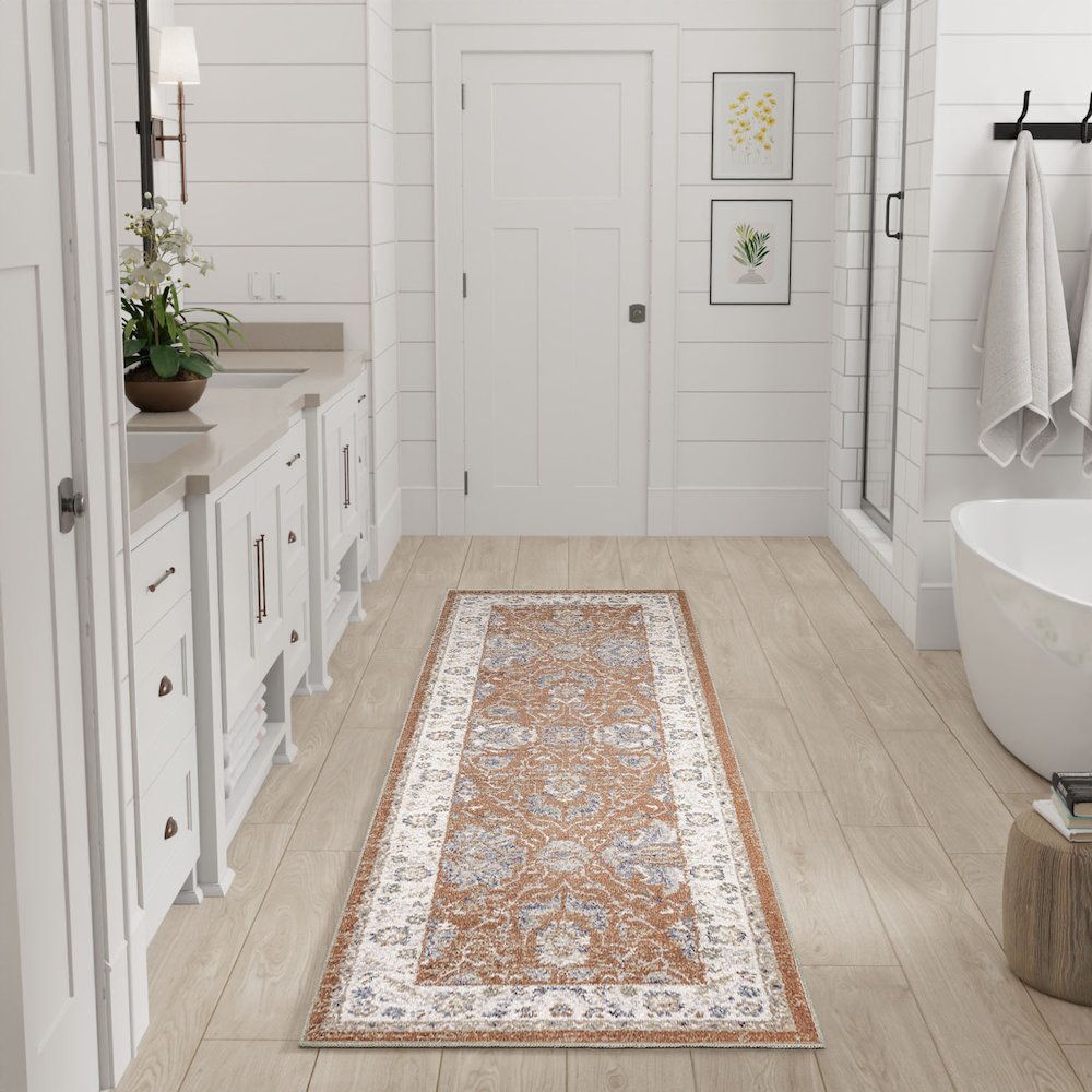 Nourison Home Astra Machine Washable Area Rug. Picture 2
