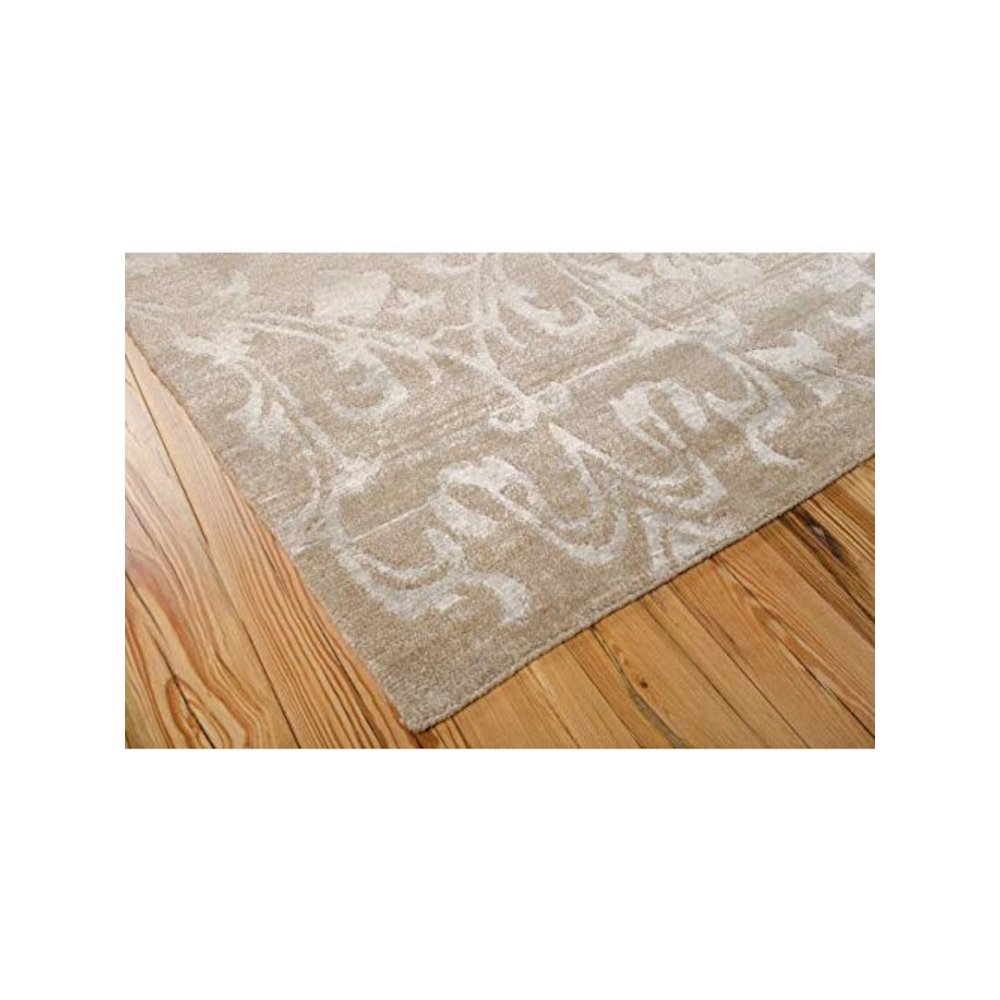 Silk Shadows Light Gold Area Rug. Picture 2