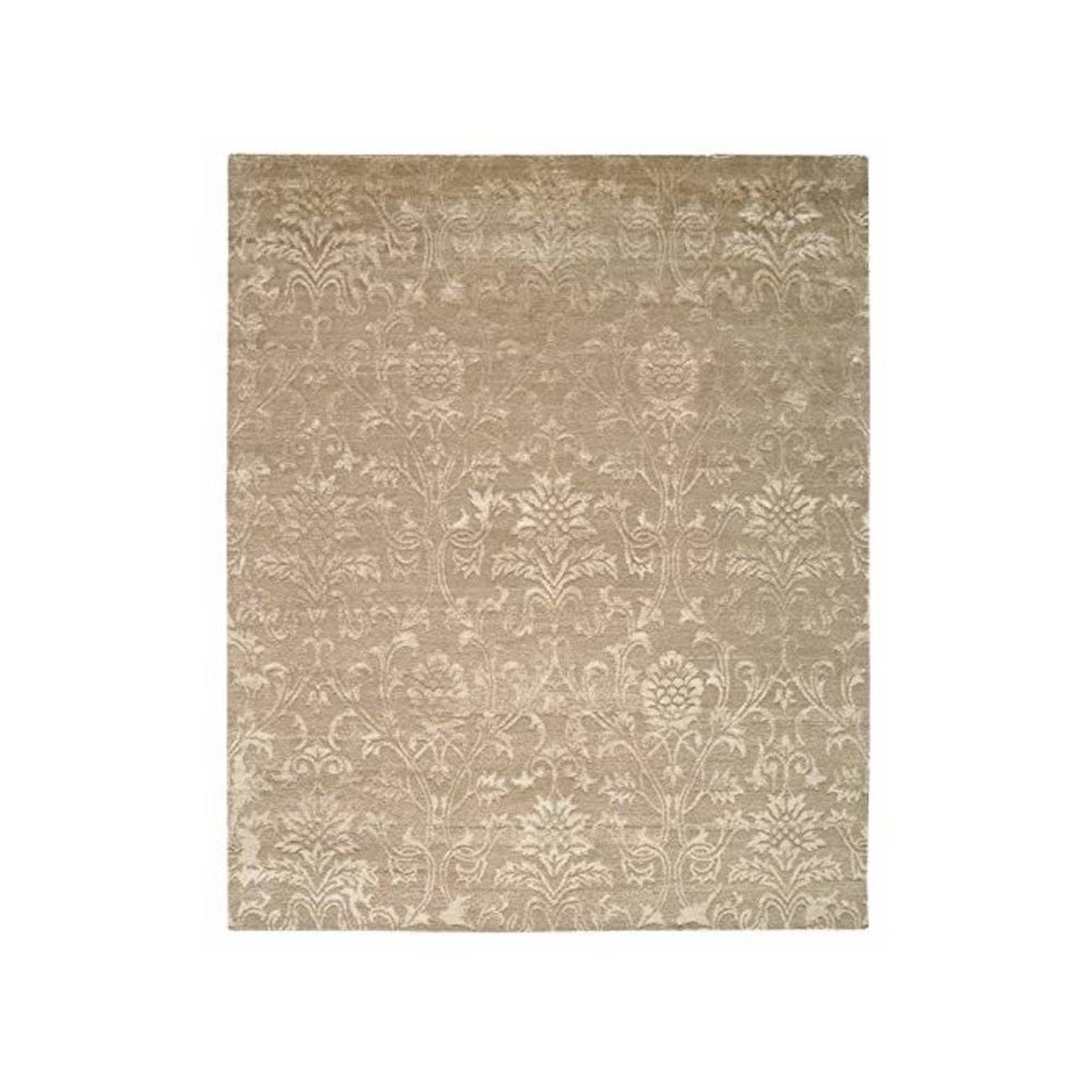 Silk Shadows Light Gold Area Rug. Picture 1