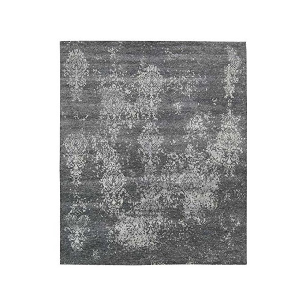 Silk Shadows Graphite Area Rug. Picture 1