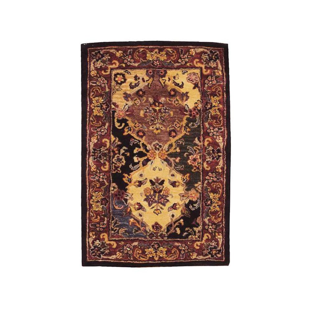 Traditional Rectangle Area Rug, 3' x 4'. Picture 1