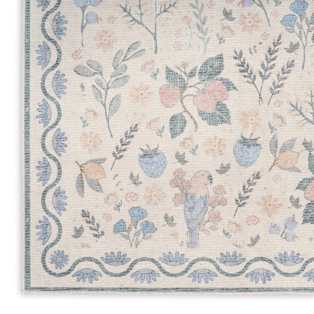Nourison Home Botanical Washables Area Rug. Picture 5