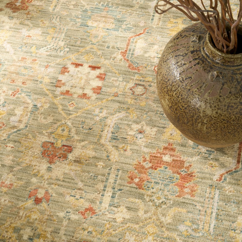 Nourison Home Antique Bloom Area Rug. Picture 8
