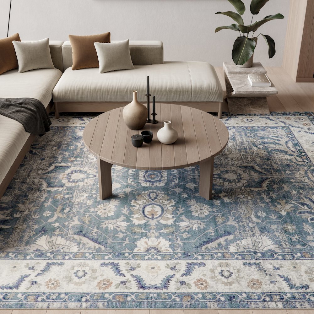 Nourison Home Astra Machine Washable Area Rug. Picture 9
