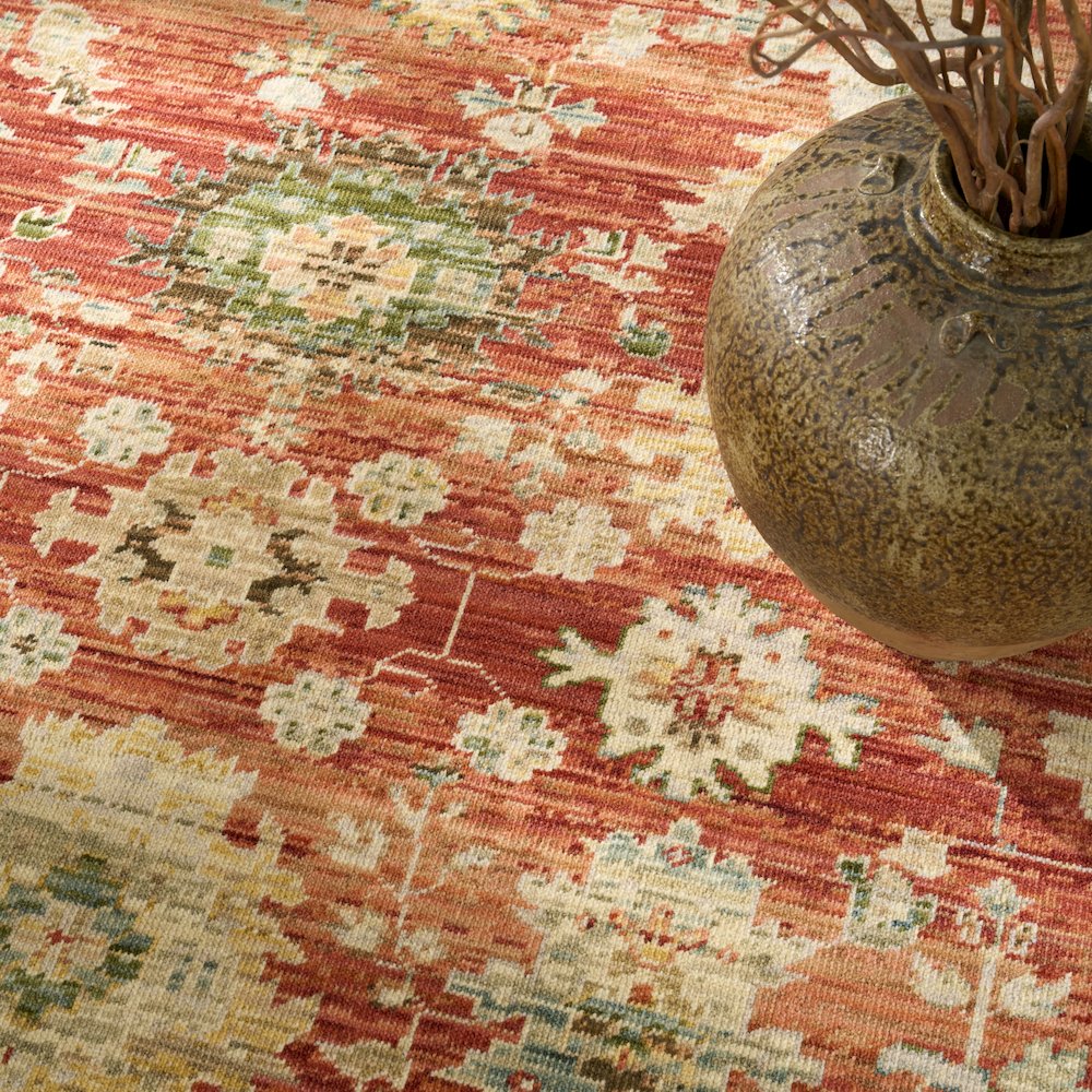 Nourison Home Antique Bloom Area Rug. Picture 7