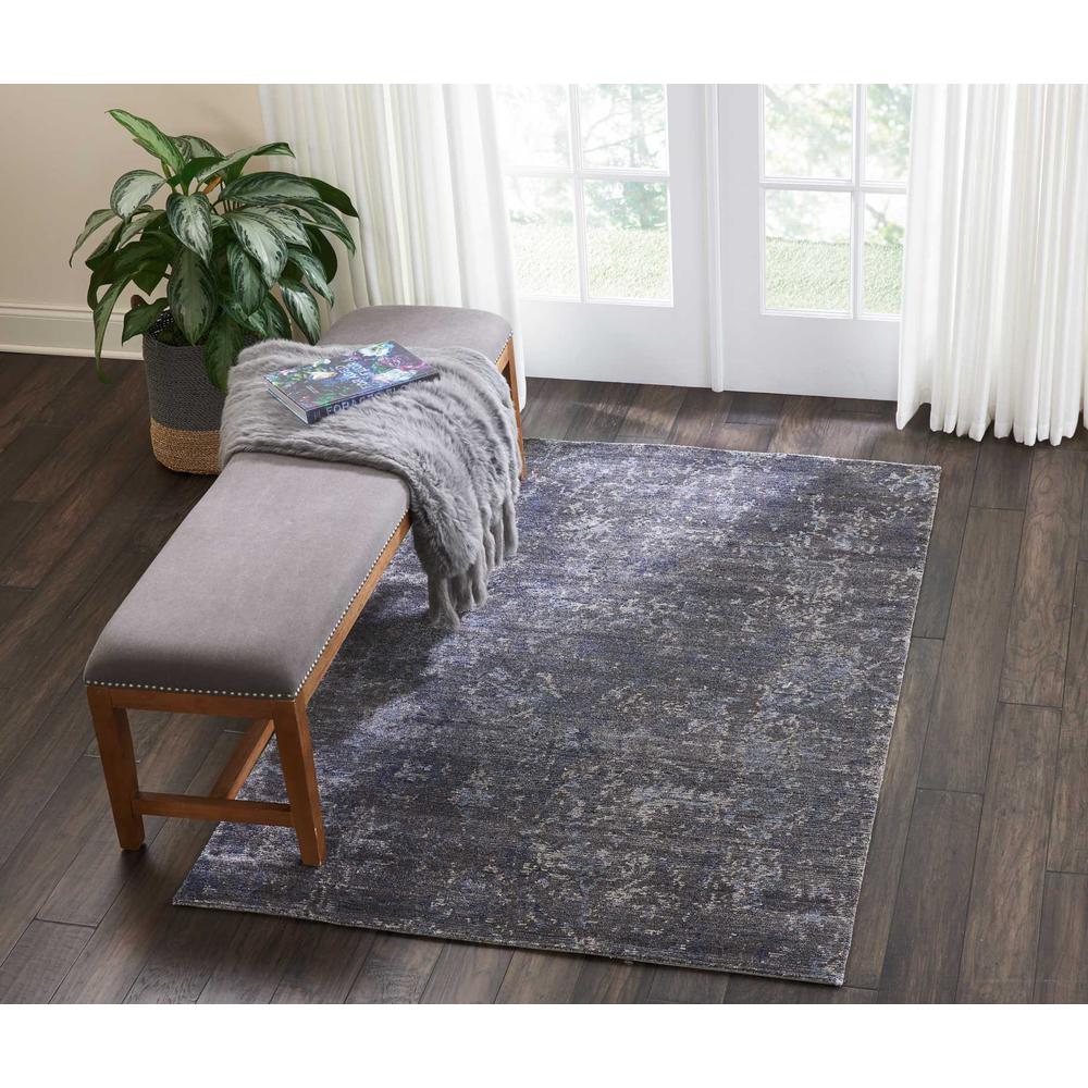 Nourison Lucent Coal Area Rug. Picture 7