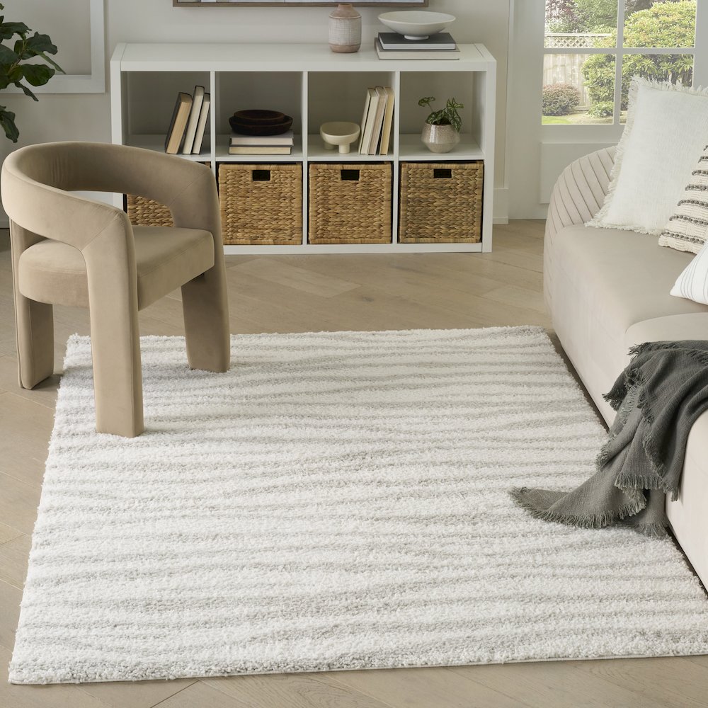 Nourison Home Modern Shag Area Rug. Picture 2