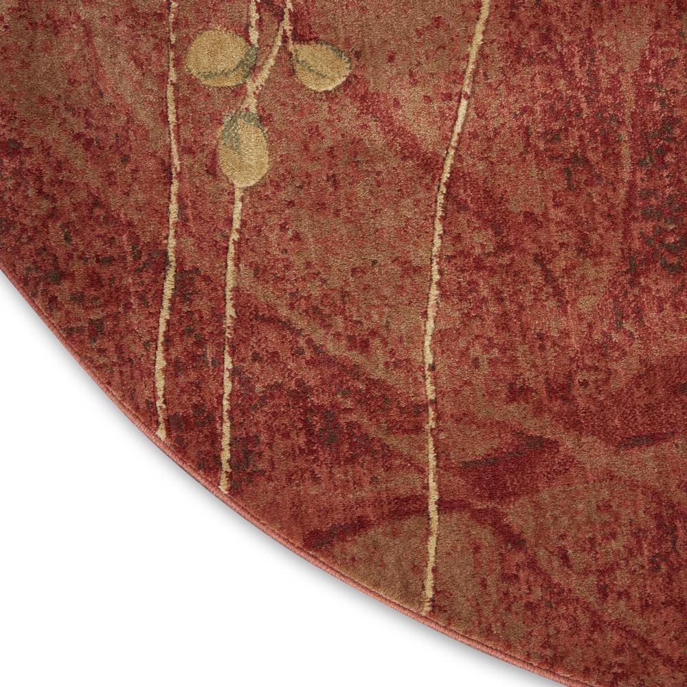 Rustic Round Area Rug, 6' x Round. Picture 6