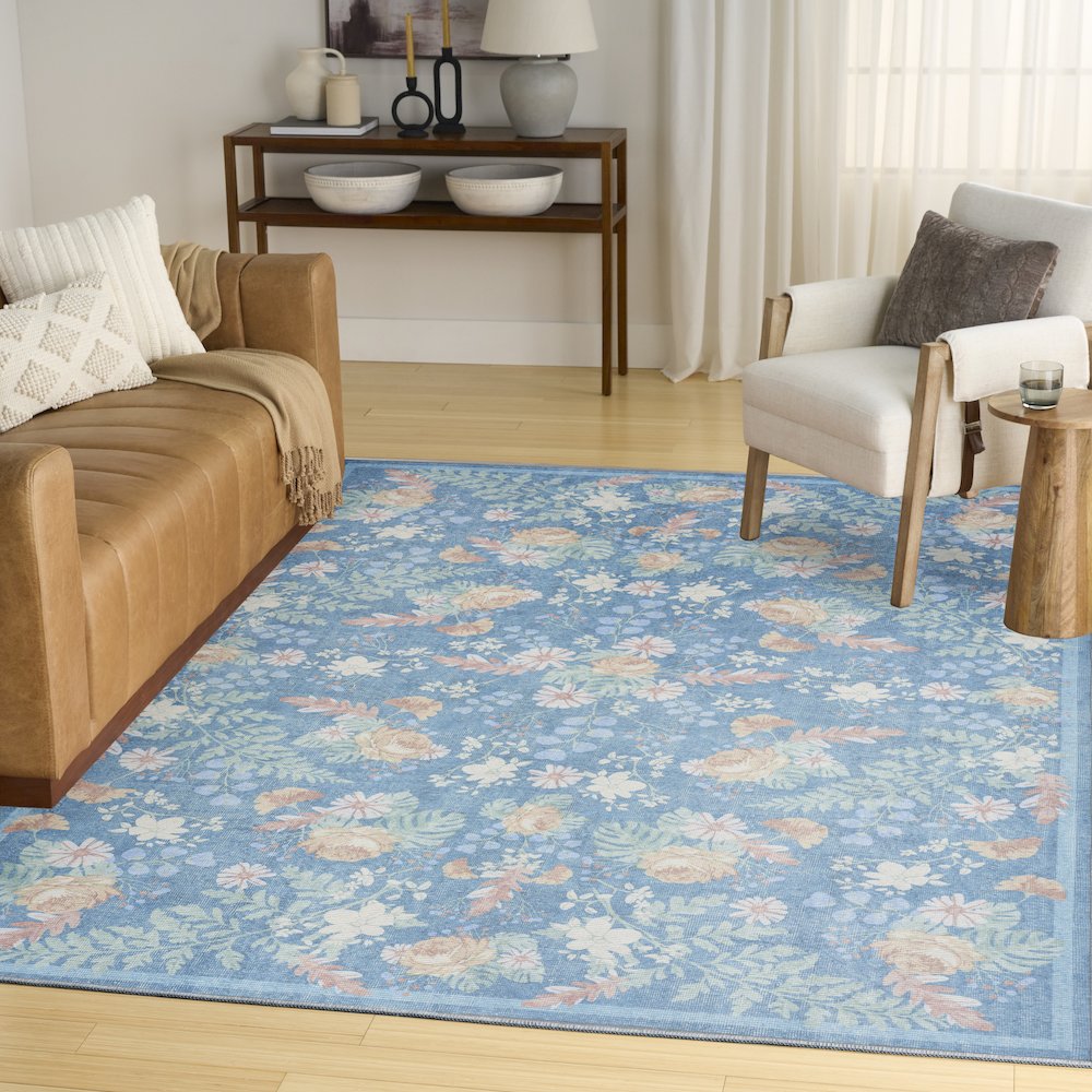 Nourison Home Botanical Washables Area Rug. Picture 2