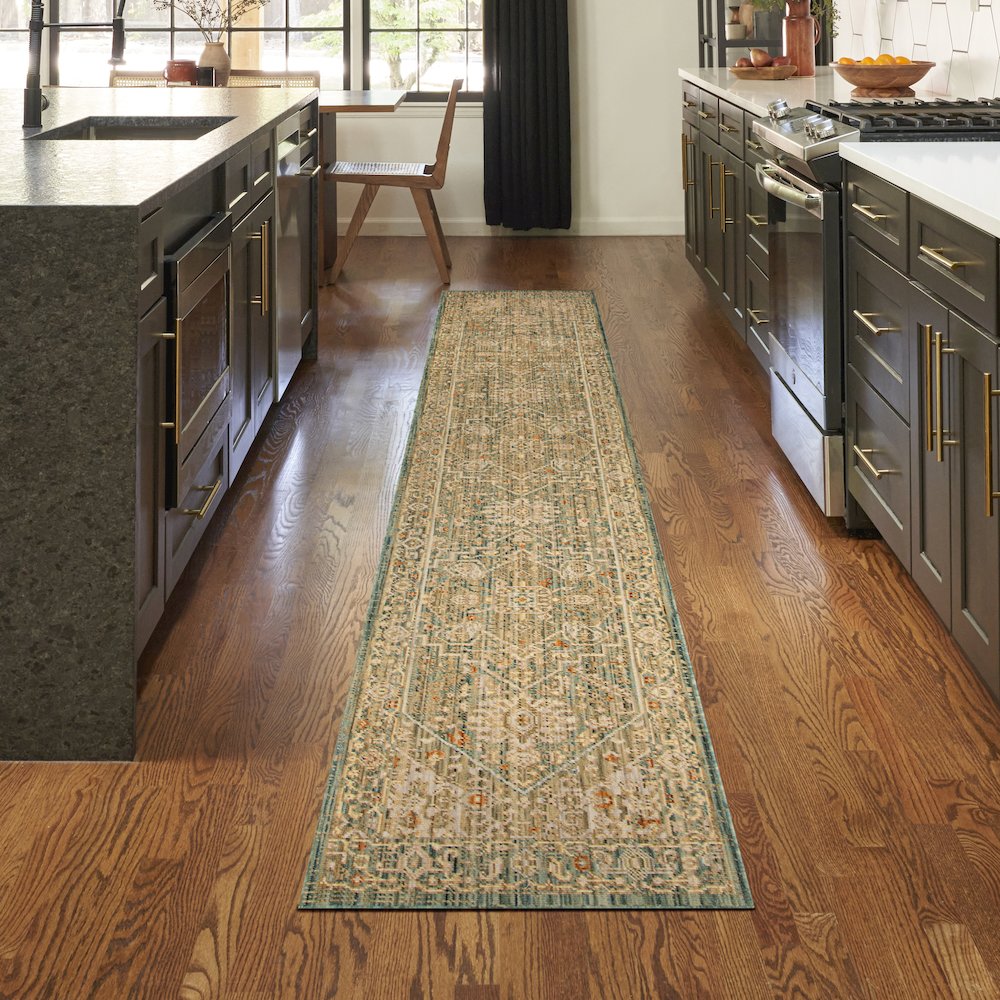 Nourison Home Antique Bloom Area Rug. Picture 2
