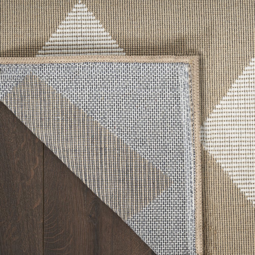 Nourison Home Washable Modern Jute Area Rug. Picture 3