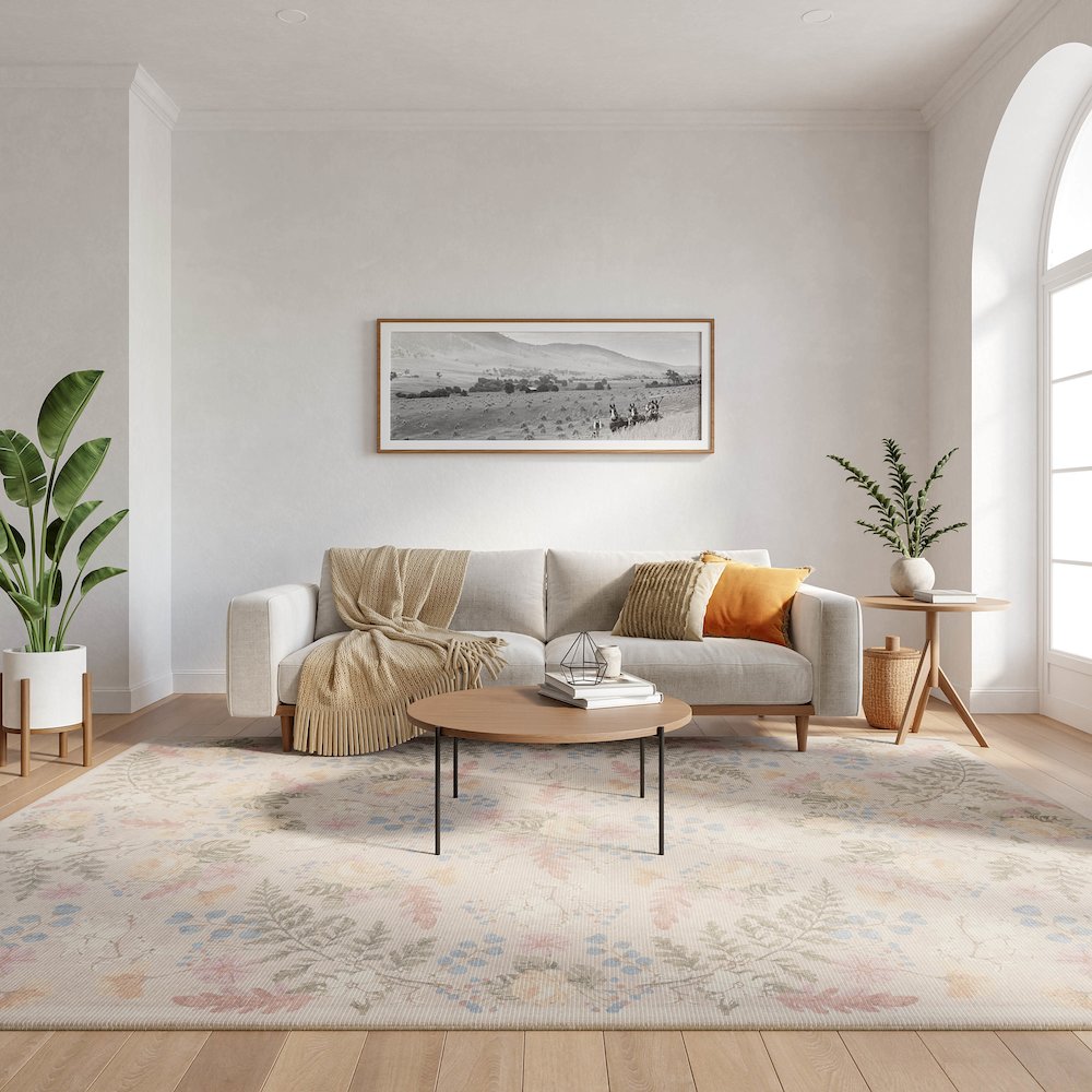 Nourison Home Botanical Washables Area Rug. Picture 2
