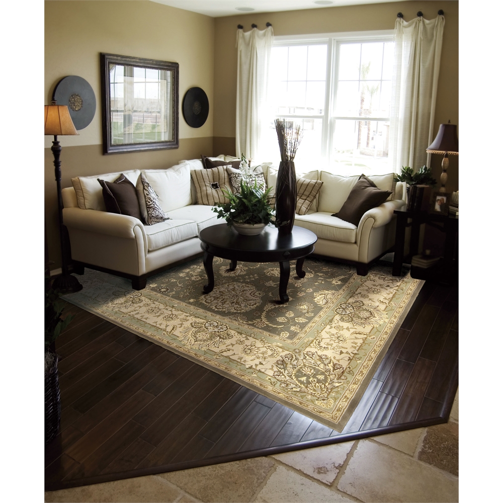 2000 Grey Area Rug. Picture 4