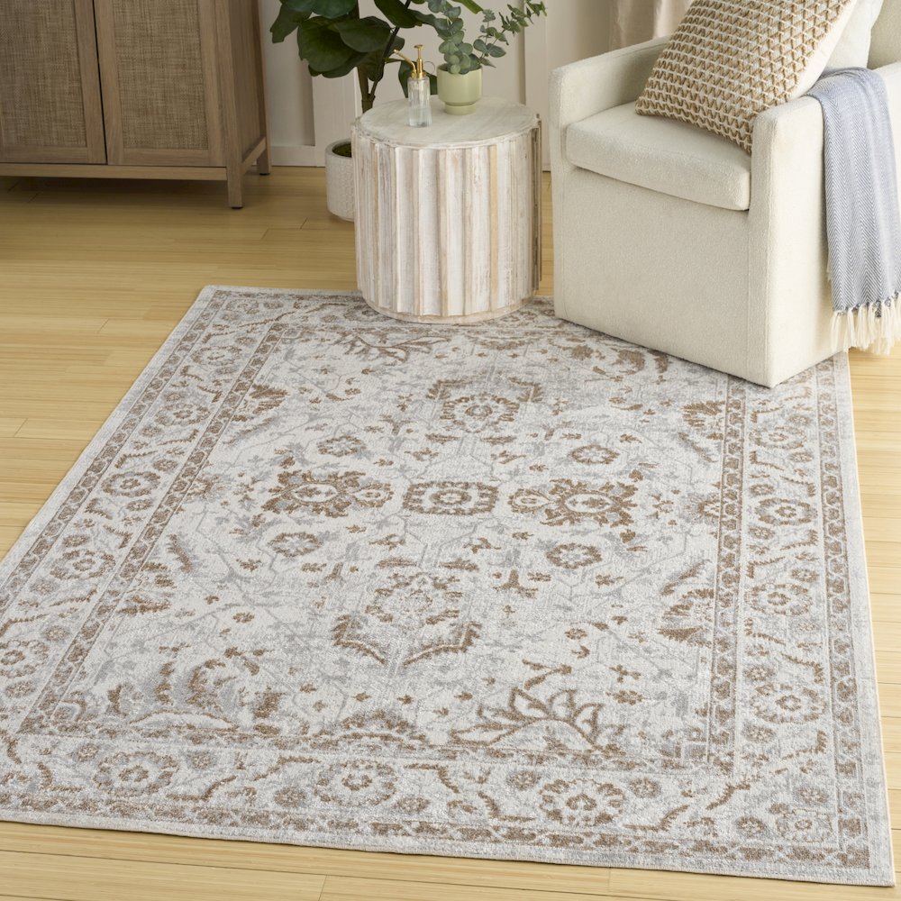 Nourison Home Astra Machine Washable Area Rug. Picture 2