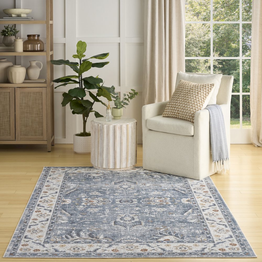 Nourison Home Astra Machine Washable Area Rug. Picture 9