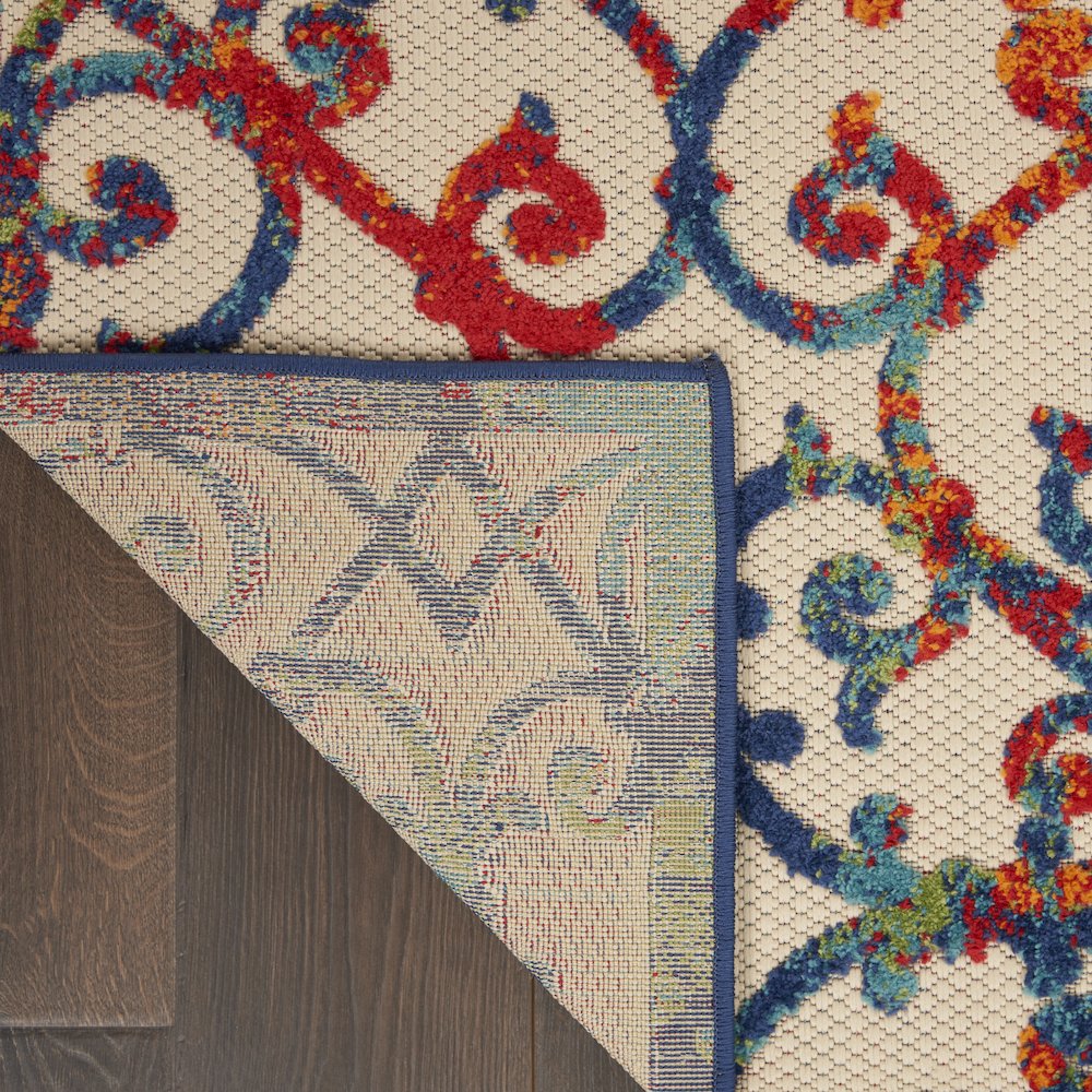 Aloha Area Rug, Multicolor, 7' x 10'. Picture 4