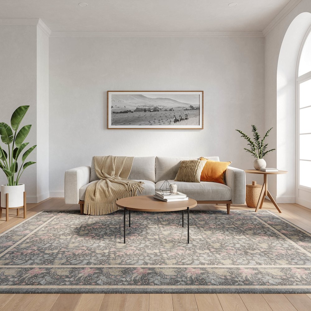 Nourison Home Botanical Washables Area Rug. Picture 2