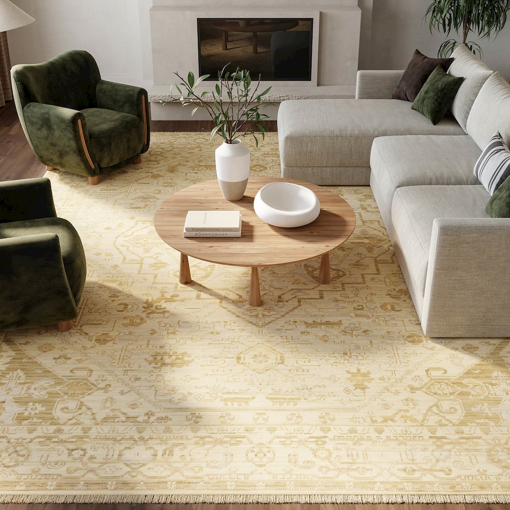 Nourison Home Antique Bloom Area Rug. Picture 9
