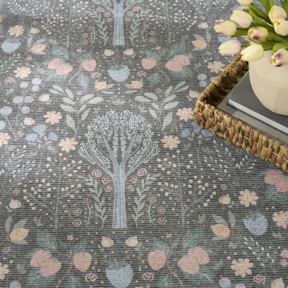 Nourison Home Botanical Washables Area Rug. Picture 8