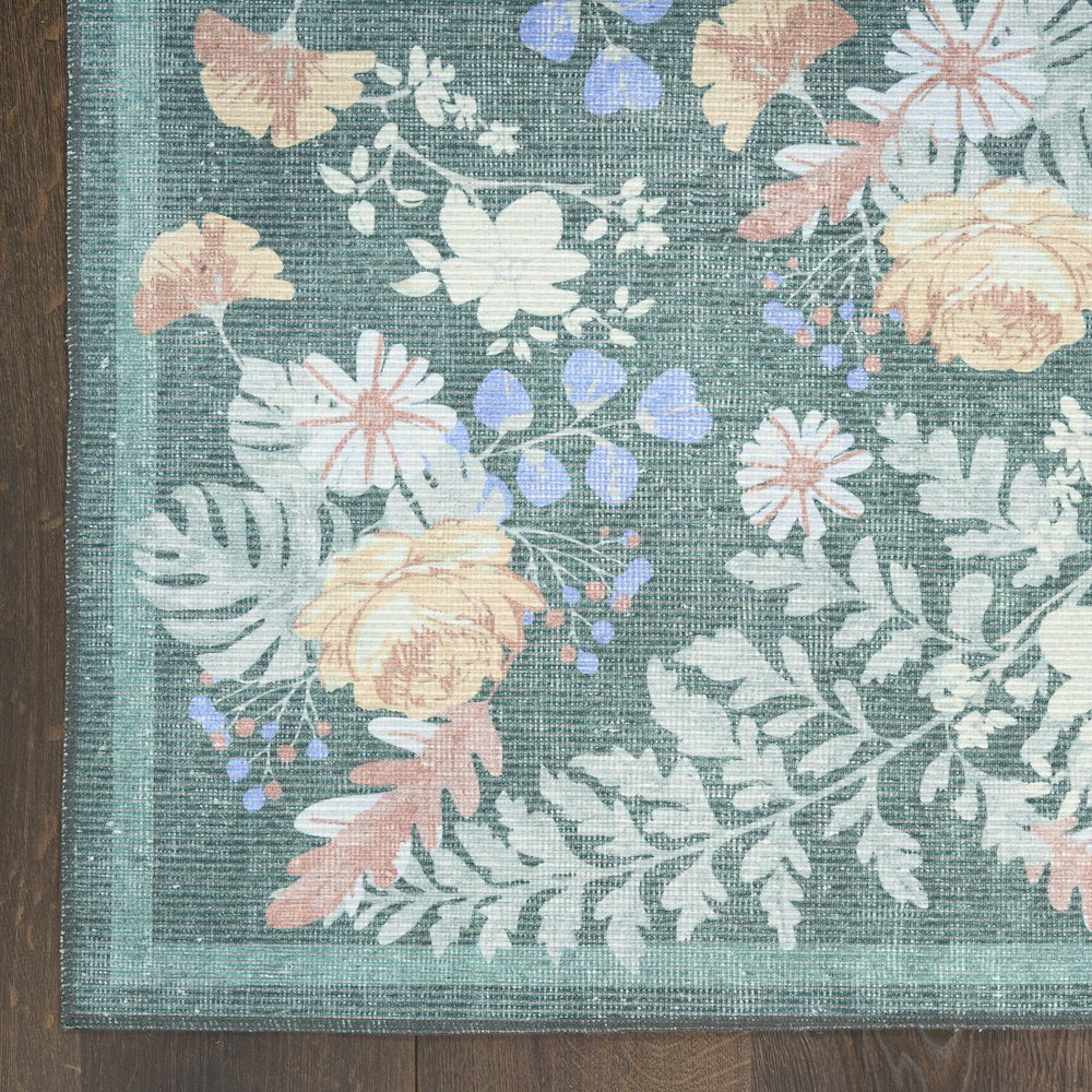 Nourison Home Botanical Washables Area Rug. Picture 4