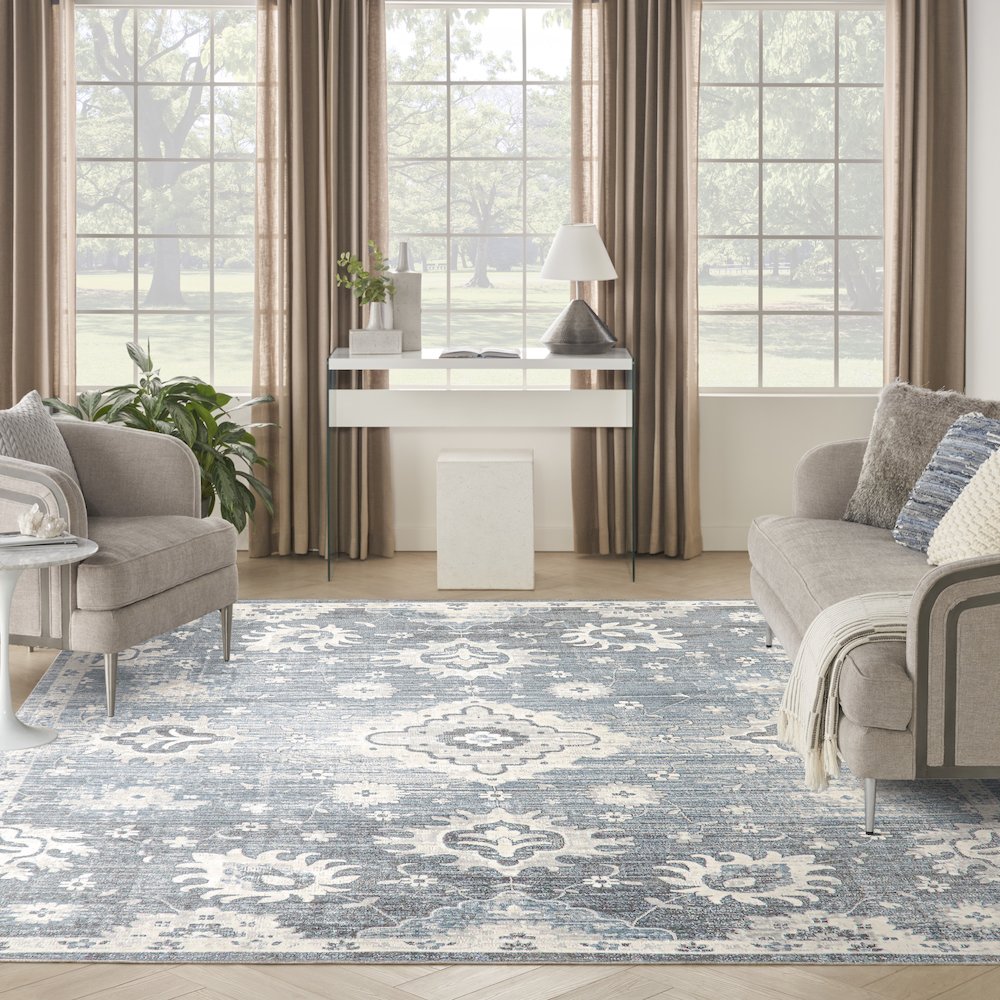 Nourison Home Astra Machine Washable Area Rug. Picture 9