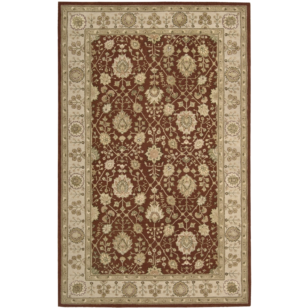 3000 Rust Area Rug. Picture 1