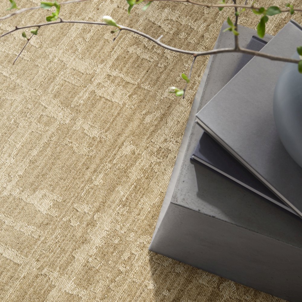 Latitude Area Rug, Taupe, 9' x 12'. Picture 7