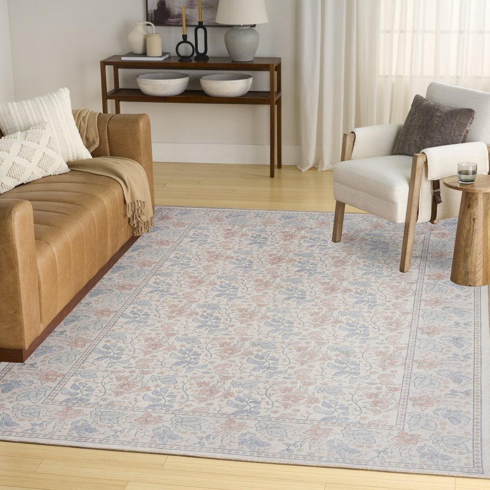 Nourison Home Botanical Washables Area Rug. Picture 2