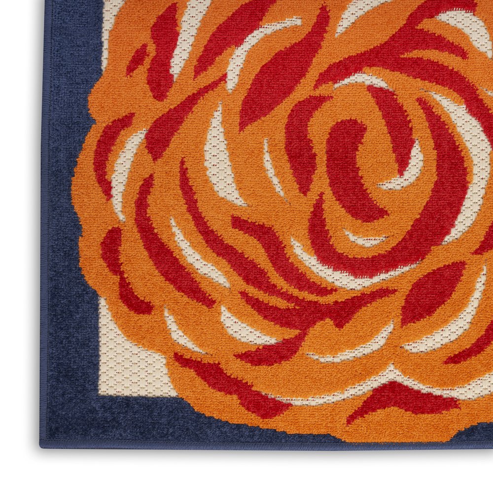Contemporary Rectangle Area Rug, 6' x 9'. Picture 6