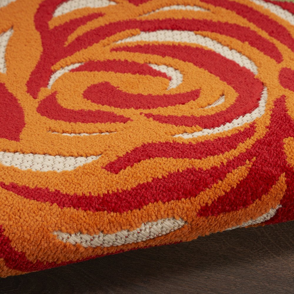 Contemporary Rectangle Area Rug, 6' x 9'. Picture 3