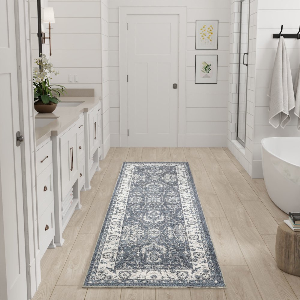 Nourison Home Astra Machine Washable Area Rug. Picture 2