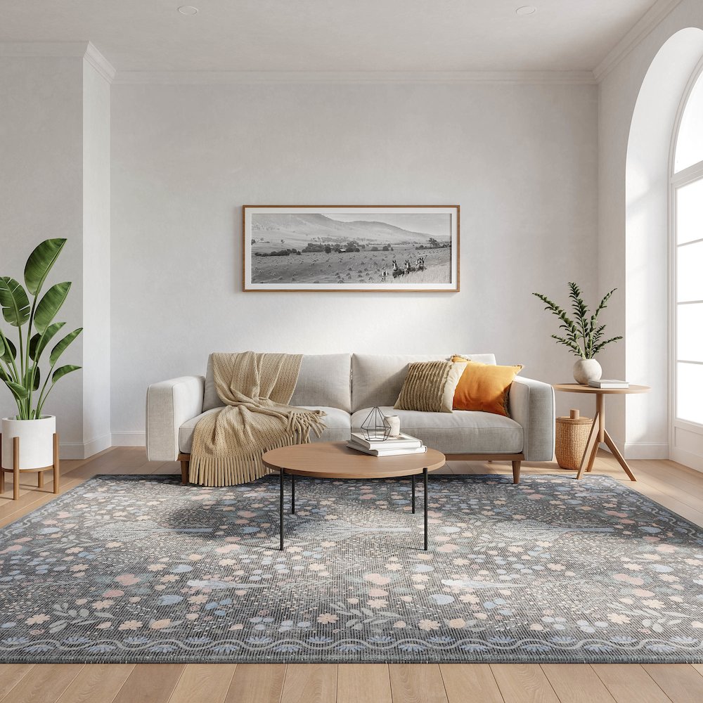 Nourison Home Botanical Washables Area Rug. Picture 2