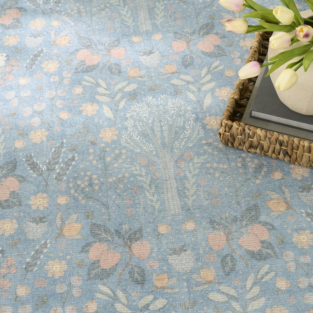 Nourison Home Botanical Washables Area Rug. Picture 8