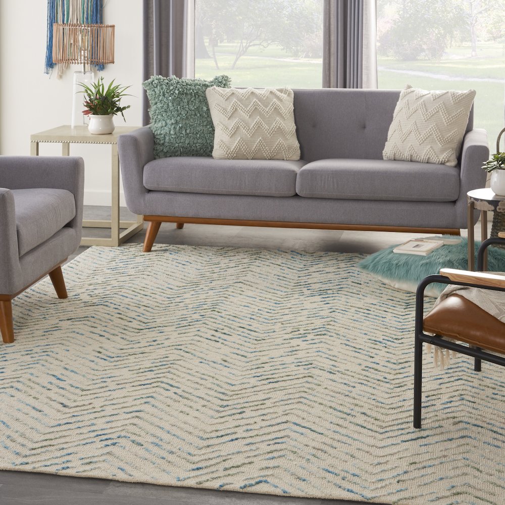Modern Rectangle Area Rug, 8' x 12'. Picture 10