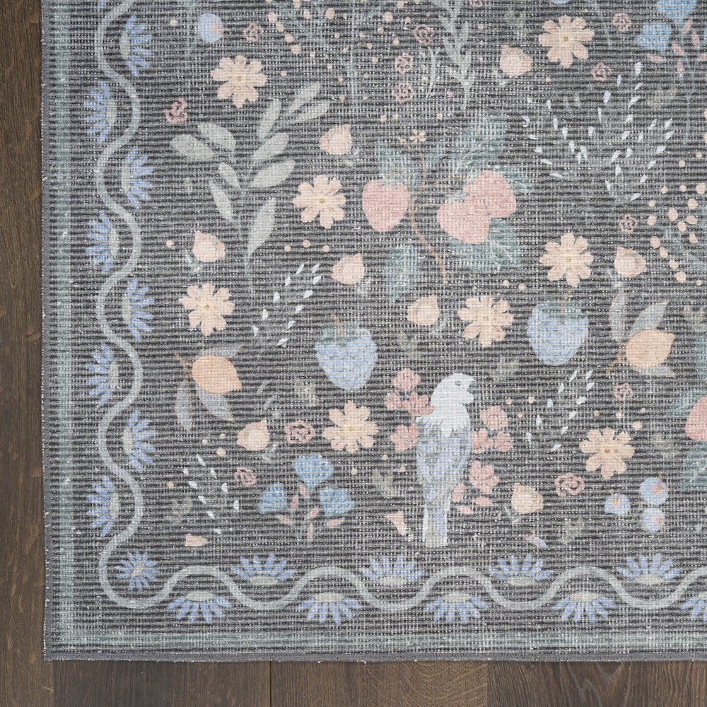 Nourison Home Botanical Washables Area Rug. Picture 4