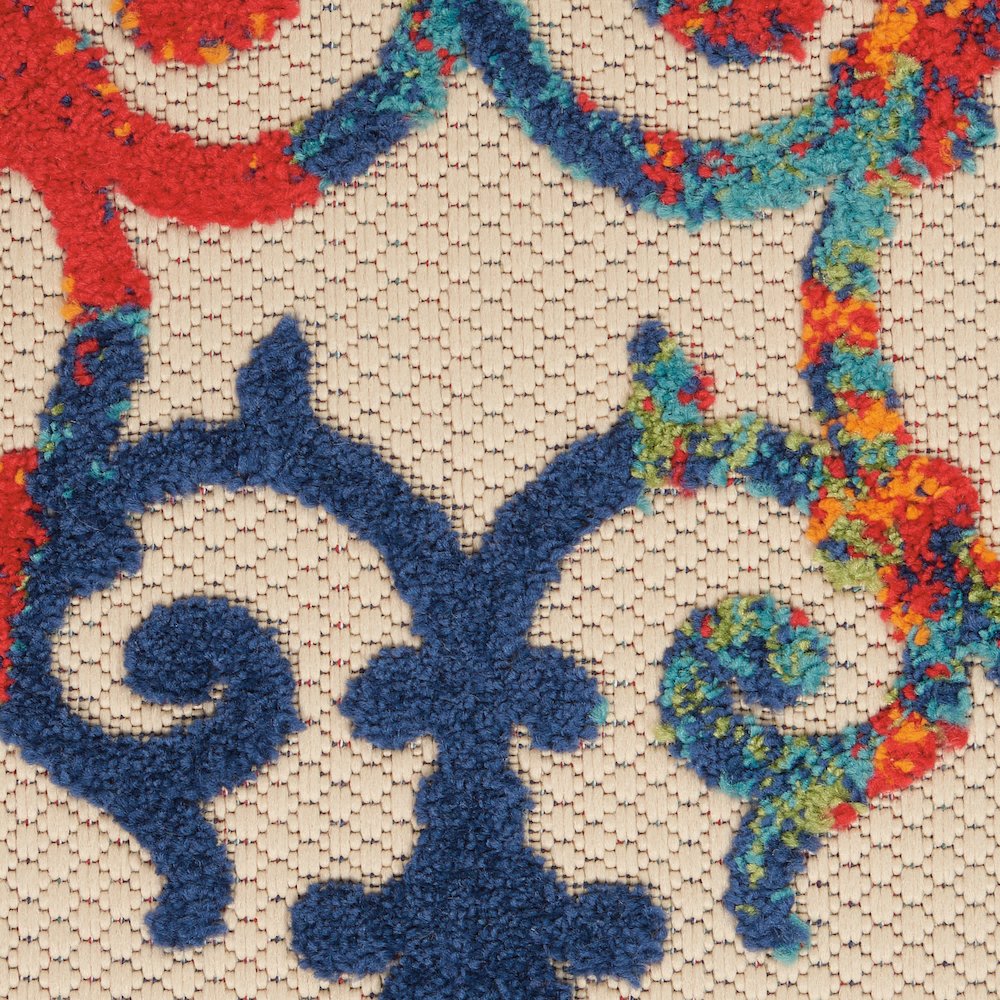 Aloha Area Rug, Multicolor, 7' x 10'. Picture 2