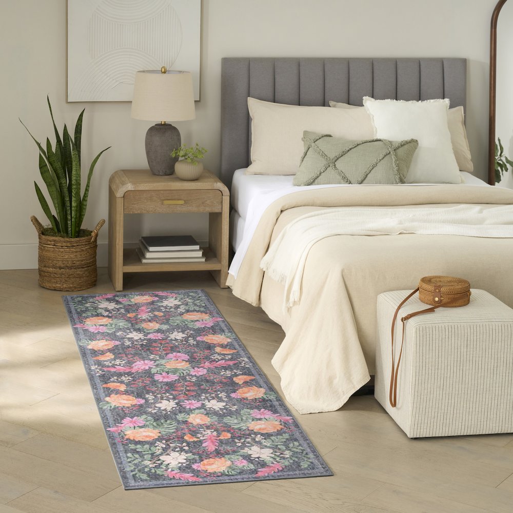 Nourison Home Botanical Washables Area Rug. Picture 2