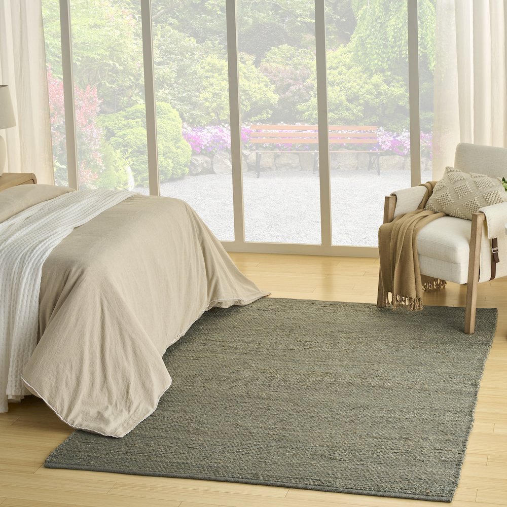 Nourison Home Natural Jute Area Rug. Picture 2