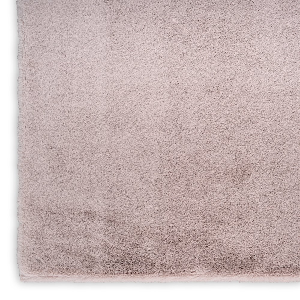 Nourison Home Soft Plush Rabbit Fur Area Rug. Picture 5