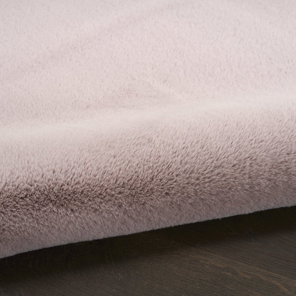 Nourison Home Soft Plush Rabbit Fur Area Rug. Picture 7