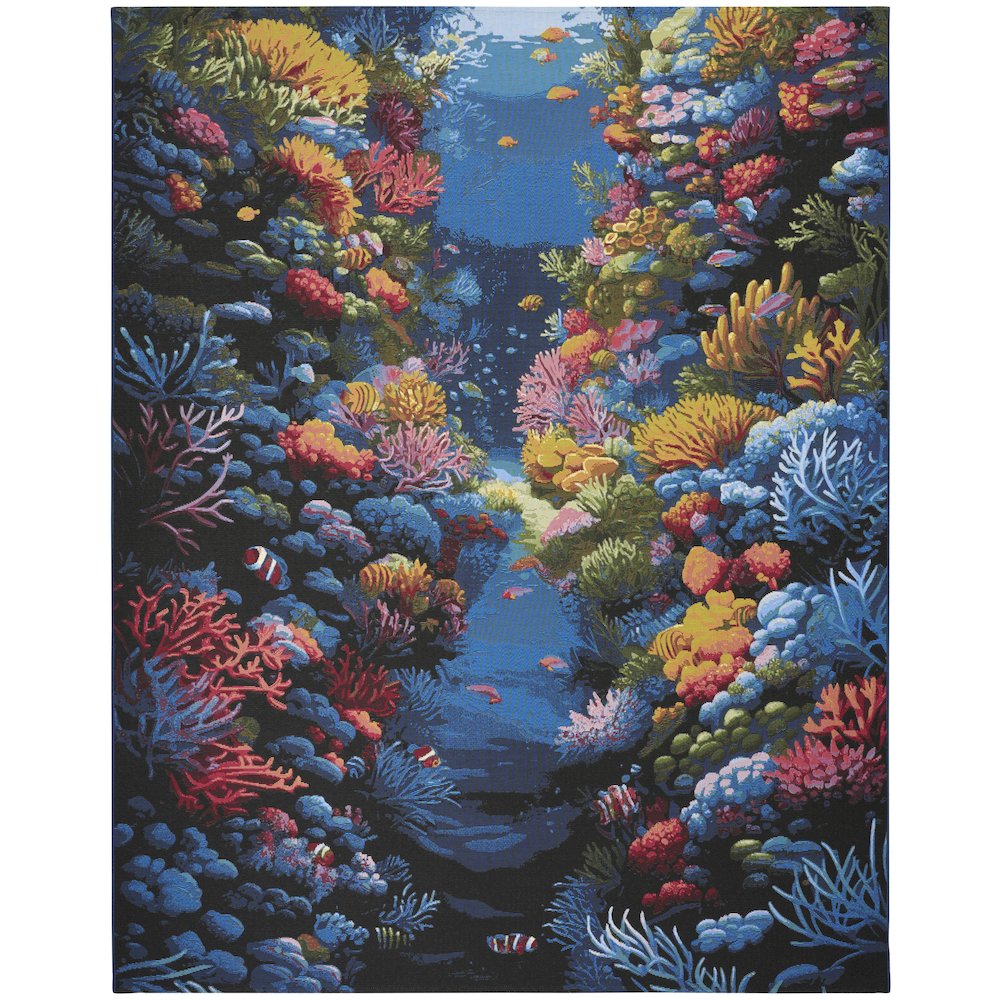 Nourison Home Color Splash Area Rug. Picture 1