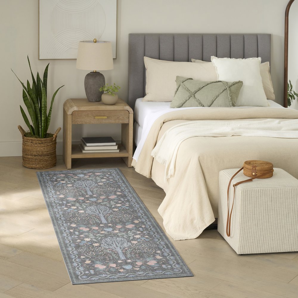 Nourison Home Botanical Washables Area Rug. Picture 2