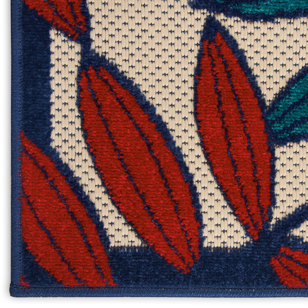 Tropical Rectangle Area Rug, 6' x 9'. Picture 6