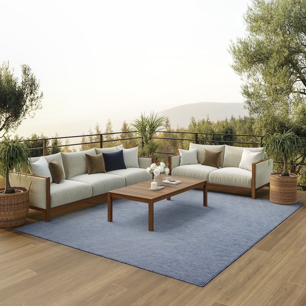 Modern Rectangle Area Rug, 8' x 10'. Picture 8