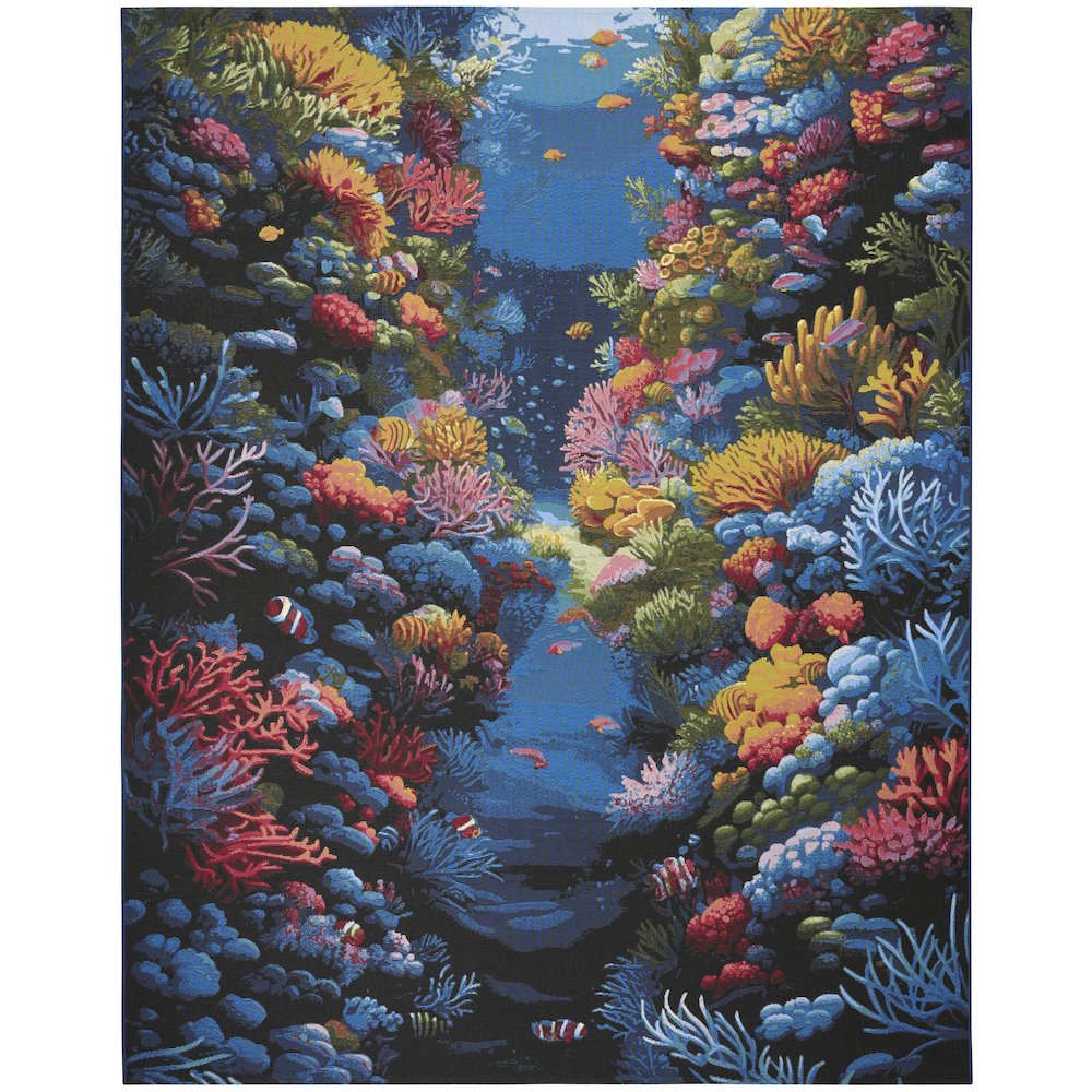 Nourison Home Color Splash Area Rug. Picture 1