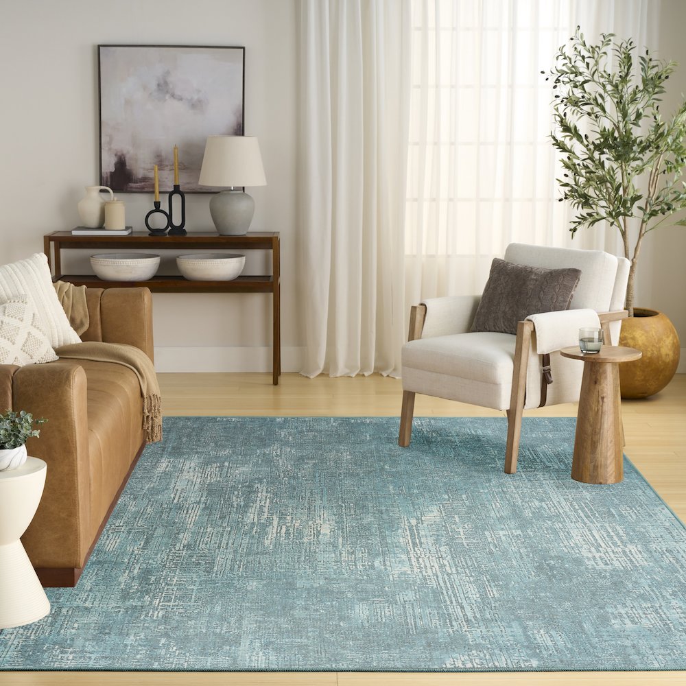 Nourison Home Botanical Washables Area Rug. Picture 9