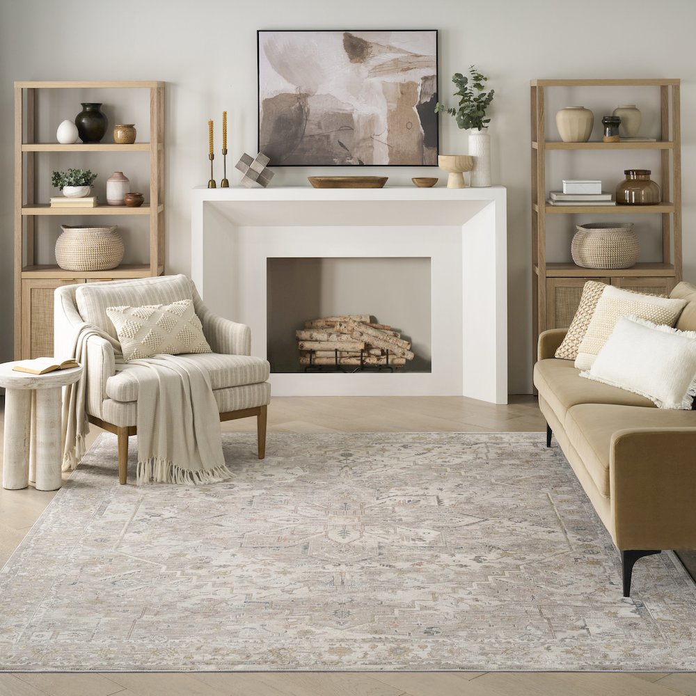 Nourison Home Heirloom Blend Area Rug. Picture 9
