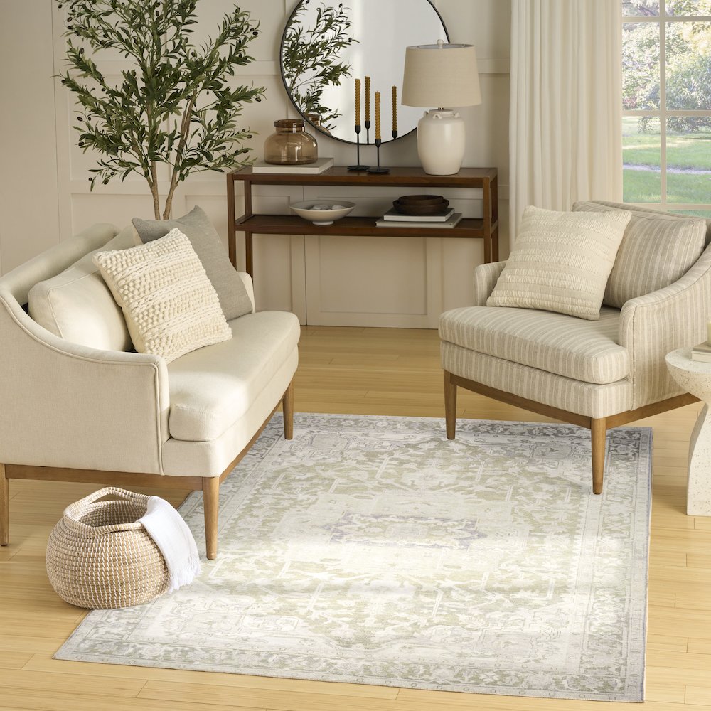 Nourison Home Vintage Washables Area Rug. Picture 2